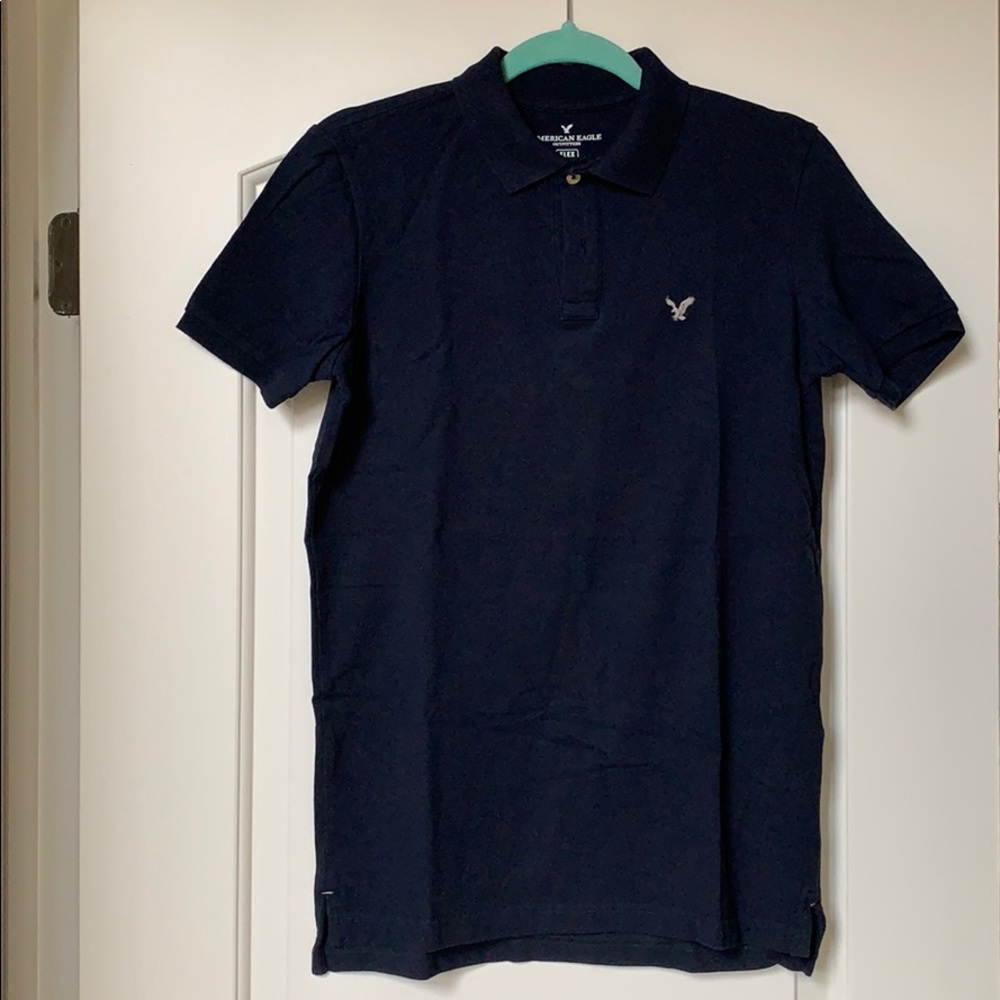 American Eagle Navy Polo